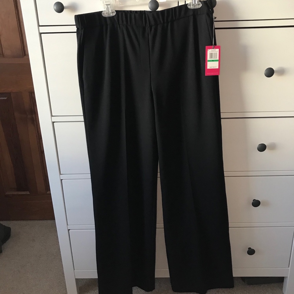 Vince Camuto Knit Pull on Pants size Petite Large